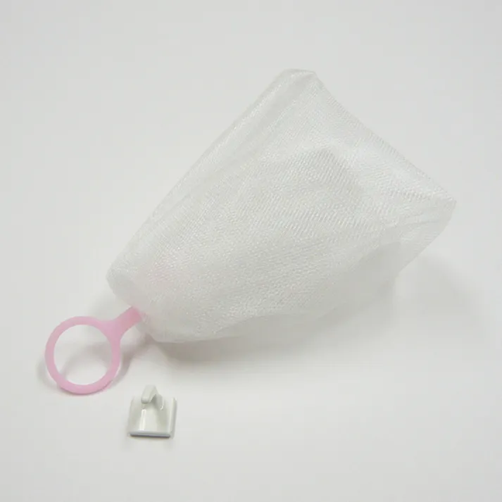 【10点まとめ買い】ホイップ洗顔せっけんポケット付 洗顔用泡立てネット 1個入 × 10点 マシュマロみたいなふわふわ泡が作れる! 3WAY!石鹸の泡立てから保管・乾燥までこれ1つでOK! 【送料込み】