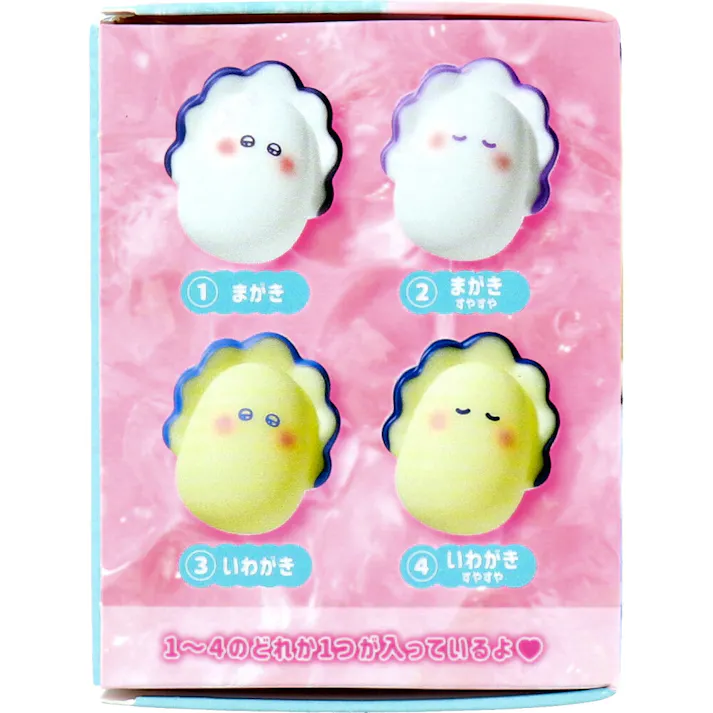 【10点まとめ買い】フィギュア ぷかぷ牡蠣 1個入 × 10点 水に浮くやわらか~いソフビ♪ ぷかぁ・・・ぷよぷよ。 【送料込み】