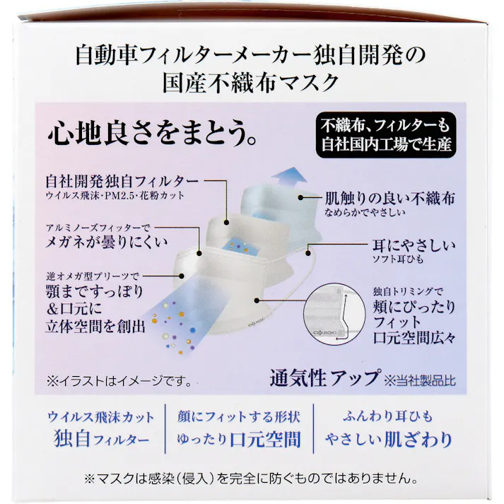 【10点まとめ買い】纏Air(MATOI Air) マスク 個別包装 ふつうサイズ 30枚入 × 10点 快適さを徹底追及。心地よい軽さ。 心地良さをまとう。 【送料込み】