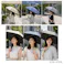 【3点まとめ買い】晴雨兼用 折り畳み日傘 軽量タイプ 約53cm スモーキーグレー × 3点 UV CUT 99%以上 毎日の持ち歩きに便利な、軽量タイプの晴雨兼用折りたたみ日傘。 【送料込み】