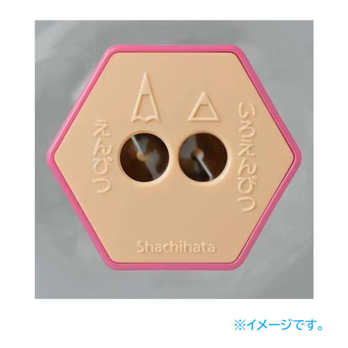 【5点まとめ買い】ケズリキャップ ツイン ピンク × 5点 ペットボトルに取り付ける鉛筆けずり ツインタイプ 削りくずをたっぷりためて、一度にポイ! 【送料込み】