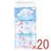 【20点まとめ買い】シナモロール 水に流せるプリントティシュ 16枚(8組)×6個入 × 20点 水に流せるティシュ。 「シナモロール」のキャラクタープリント入、6パックティシュです。 【送料込み】