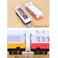 【10点まとめ買い】hacomo 乗り物シリーズ 電車(黄) ダンボール工作キット × 10点 のりもハサミも不要!ダンボール素材から出来た工作キット(hacomo)の乗り物シリーズ。 工具のいらない段ボール工作キット。 【送料込み】