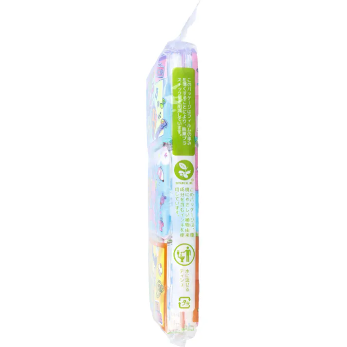 【20点まとめ買い】たまごっち 水に流せるプリントティシュ 16枚(8組)×6個入 × 20点 水に流せるティシュ。 このパッケージはフィルムの厚みを薄くすることにより、廃棄プラスチック量を削減しています。 【送料込み】