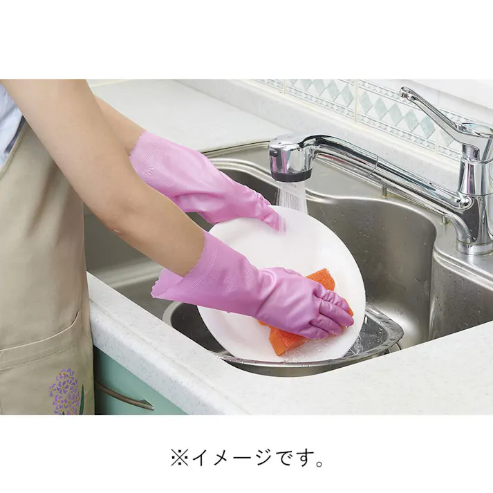 【20点まとめ買い】ショーワ ナイスハンド するっとタッチ ルビーピンク Mサイズ × 20点 するり、素肌感!素手感覚のフィット感。 手の感覚が活かせる薄さで、裏毛のないフィットタイプ。薄くて手にフィットする素手感覚の使い心地です。 【送料込み】