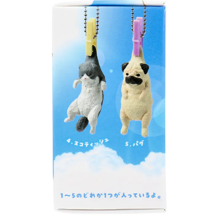 【10点まとめ買い】フィギュア 洗濯日和2 ~やっぱりキレイになるって気持ちいい~ 1個入 × 10点 好きなところに付けられる。ボールチェーン付き! 1~5のどれか1つが入っているよ。 【送料込み】