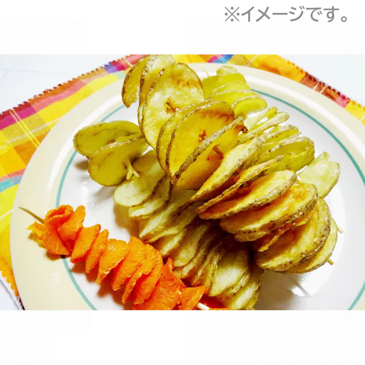 【30点まとめ買い】くるりんカッター KK-247 × 30点 簡単!らせんカット! 野菜をらせん状にカットしてサラダや浅漬け、料理の飾りなどができます! 【送料込み】