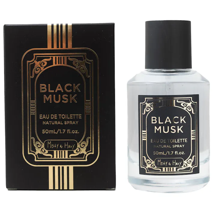 【10点まとめ買い】メリーアンドハリー オードトワレ ブラック&ムスクの香り 50mL × 10点 ブラック&ムスクの香り 【送料込み】
