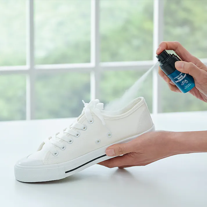 【靴消臭パウダースプレー <お得な2個セット>】 ちあふる 靴 消臭 パウダー スプレー 靴用消臭 足の臭い 対策 カキタンニン 酸化銀 抗菌 日本製 JAN:4989409106611