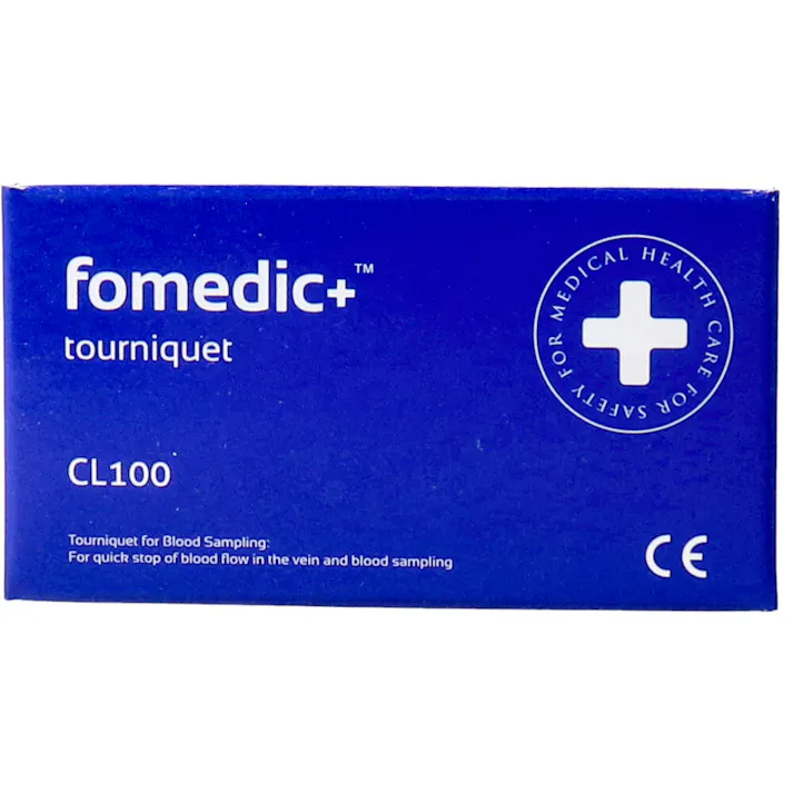 【10点まとめ買い】フォーメディックプラス ワンタッチ駆血帯 CL100 パープル × 10点 ワンタッチ操作で簡単着脱! 体に食い込みにくい幅広バンドを採用! 【送料込み】