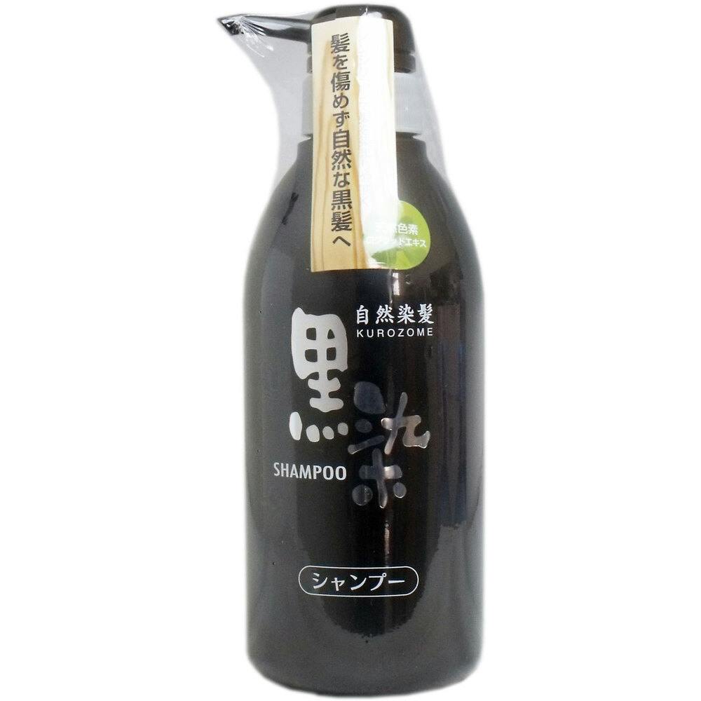 黒染 ヘアシャンプー 500mL × 1点 髪を傷めず自然な黒髪へ♪ ヘア