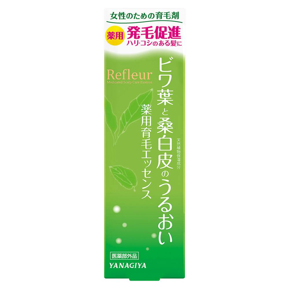 リフルール ビワ葉と桑白皮のうるおい 薬用育毛エッセンス 120mL × 1点　女性の髪と頭皮のために！ 発毛促進！ハリ・コシのある髪に！ 【送料込み】