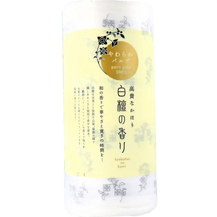 【6点まとめ買い】四国特紙 トイレットペーパー 白檀の香り ダブル 30m×4ロール × 6点 和の香りで華やぎと寛ぎのお時間を♪ 高貴なかほり♪ 【送料込み】