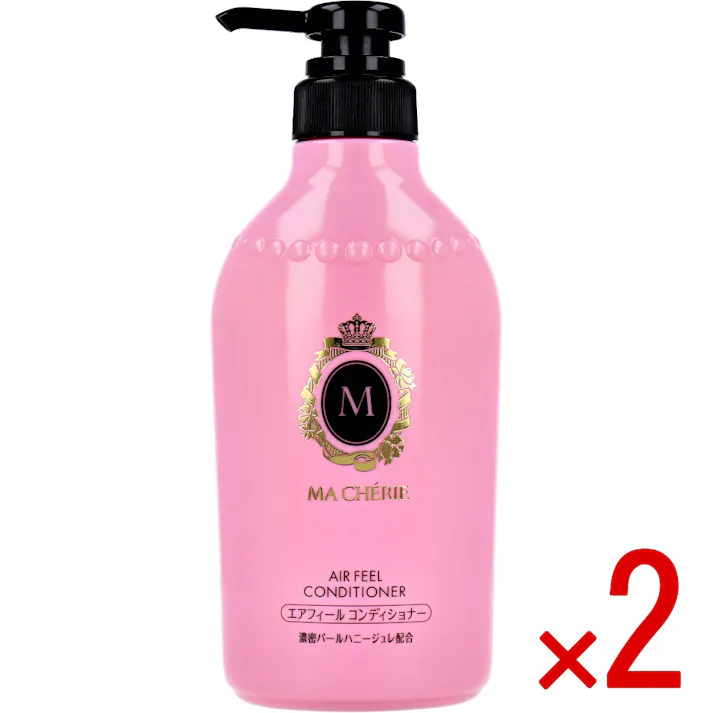 【2点まとめ買い】マシェリ エアフィール コンディショナー EX f 450mL × 2点 濃密パールヘアエステ。 さらさらタッチで、なめらか、うるツヤ髪へ。 【送料込み】