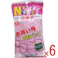 【6点まとめ買い】ナイスハンド ソフティ 中厚手 Mサイズ ピンク 2双パック × 6点 やわらかく手にフィットする中厚手タイプ! 「ナイスハンド中厚手」Mピンクの2双パックです。 【送料込み】