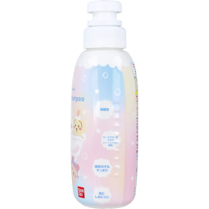 【3点まとめ買い】リンスインシャンプー ちいかわ スイートシャボンのかおり 300mL × 3点 「ちいかわ」のリンスインシャンプーが登場! 地肌にやさしい弱酸性で、お子様も安心してご使用いただけます。 【送料込み】