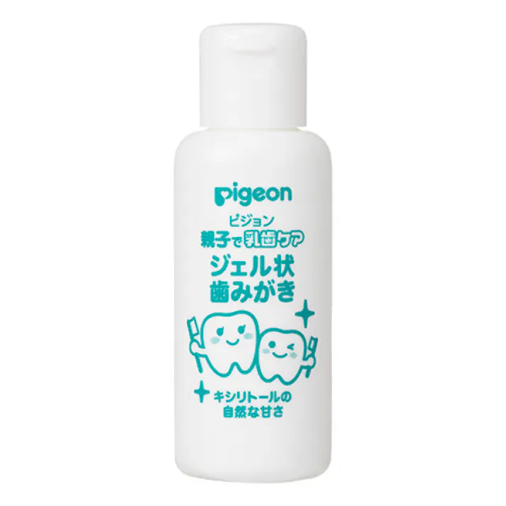 【3点まとめ買い】ピジョン 親子で乳歯ケア ジェル状歯みがき キシリトールの自然な甘さ 40mL × 3点 歯みがきデビューに!うがいできないお子さまにも使えます。 歯みがきデビューにオススメの歯質を強化し虫歯の発生及び進行を予防するジェル状歯みがきです。 【送料込み】