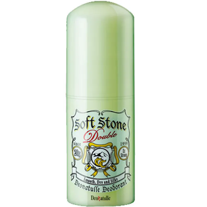 【2点まとめ買い】薬用 デオナチュレ ソフトストーンW カラーコントロール 無香料 20g × 2点 ワキの汗・ニオイを元から防ぐ! ソフトストーンWと同じ消臭効果と持続力を発揮!パールグリーンカラーでワキのくすみを目立たせない。 【送料込み】
