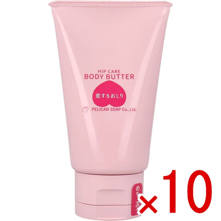 【10点まとめ買い】恋するおしり ヒップケアボディバター スウィートピーチの香り 100g × 10点 こっくり濃厚保湿。 ガサガサ(※)、衣類すれ(※)、肌あれ(※)、モチ×2ぷるるんっ! 【送料込み】