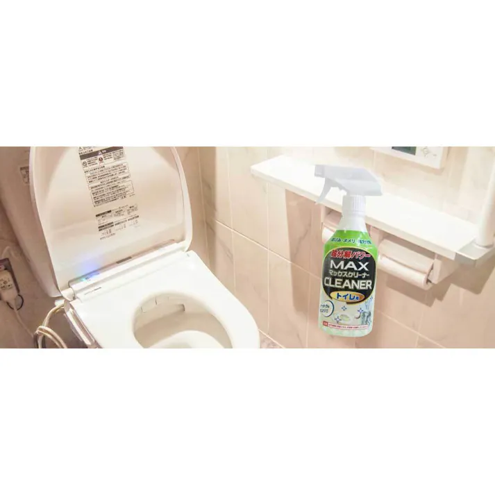 【10点まとめ買い】マックスクリーナー トイレ用 380mL × 10点 強力泡分解で黄ばみ、ヌメリ、黒ずみに効果抜群。まとめて除菌、消臭! 頑固な汚れにコレ1本。洗浄・消臭・除菌。 【送料込み】
