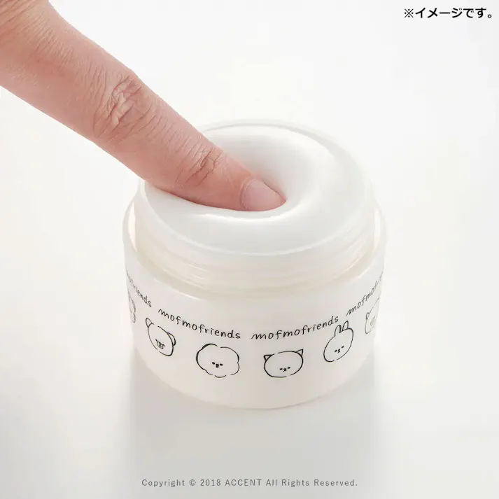 【10点まとめ買い】モフモフレンズ オールインワン美容液ジェル 桃の香り 50g × 10点 顔・デコルテに水分貯蔵。 目立ち毛穴・乾燥・皮脂対策のオールインワンジェル。 【送料込み】