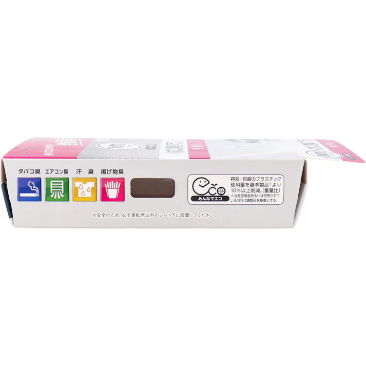 【6点まとめ買い】クルマの消臭力 シート下専用 イオン消臭プラス 無香料 200g × 6点 シート下から無香無臭! イオン効果による化学的消臭で、車内のイヤなニオイをしっかりと消臭します。 【送料込み】