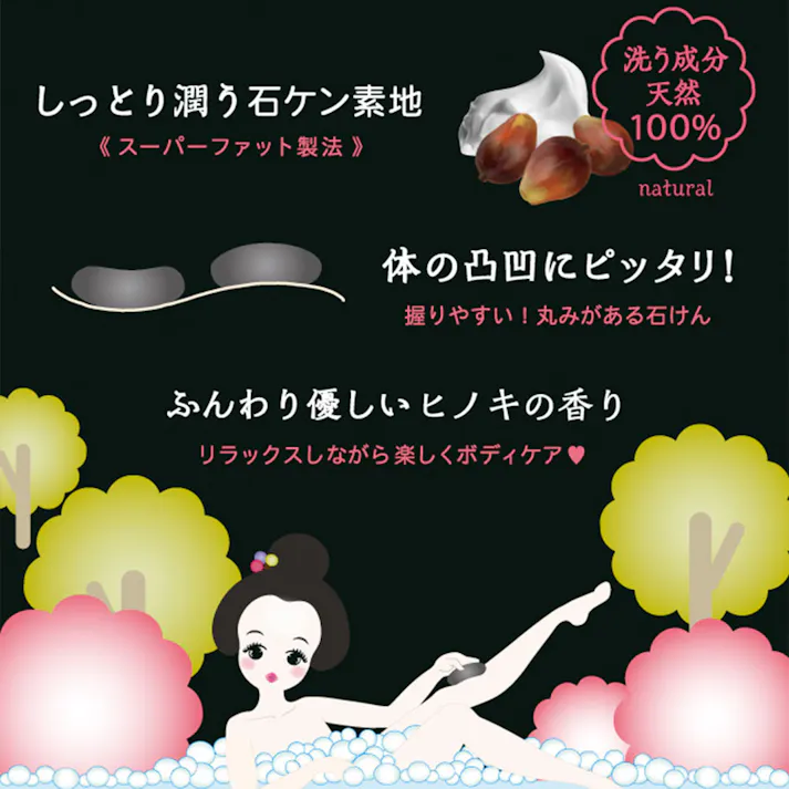 【10点まとめ買い】泥炭石ボディスクラブ石鹸 100g × 10点 体の毛穴汚れに! スクラブで黒ずみ原因を吸着オフ! 【送料込み】