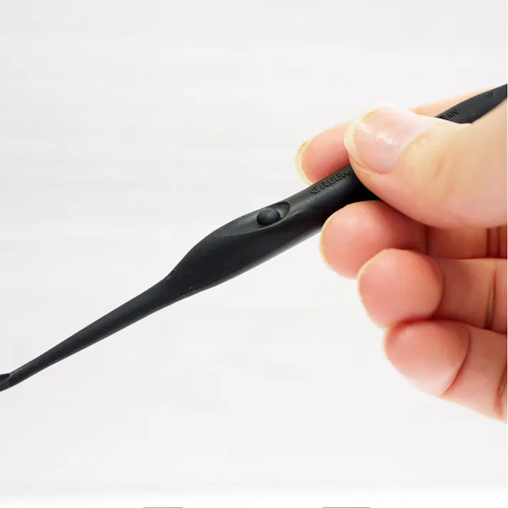 【3点まとめ買い】お玉のような耳かき 2WAY ブルー G-2173 × 3点 しなやかにフィットして心地よい 丸洗いOK!衛生的♪ 【送料込み】