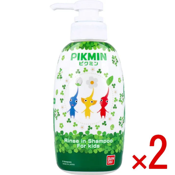 【2点まとめ買い】リンスインシャンプー ピクミン ボタニカルソープのかおり 300mL × 2点 「ピクミン」のリンスインシャンプーが登場! 地肌にやさしい弱酸性で、お子様も安心してご使用いただけます。 【送料込み】