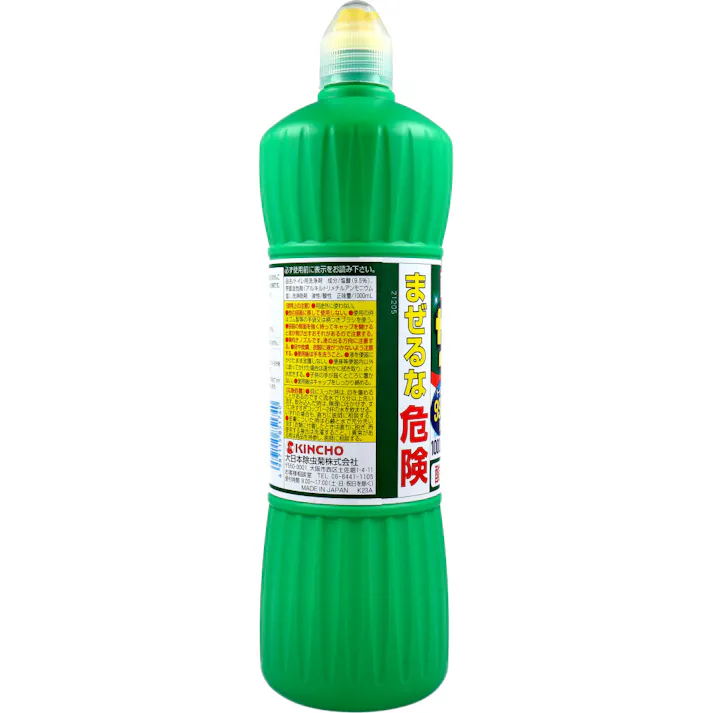 【6点まとめ買い】金鳥 サンポールV 1000mL × 6点 酸が効く!黄ばみ・尿石スッキリ!! 酸のちからとマイナスイオンの相乗効果で便器(陶器)のがんこな黄ばみ・尿石を化学分解して落とすトイレ用強力洗浄剤です。 【送料込み】