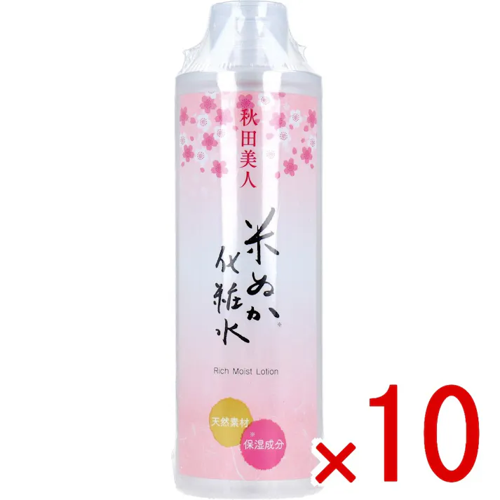 【10点まとめ買い】秋田美人 米ぬか化粧水 SN 200mL × 10点 ちゅるんと高保湿 素肌にうるおいを与え艶やかでハリのある健やかなお肌へ・・ 【送料込み】
