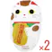 【2点まとめ買い】和せっけん 招き猫 180g × 2点 訪日外国人に向けたお土産用の石鹸です。 フレグランスソープ Green tea aroma 【送料込み】