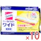 【10点まとめ買い】花王業務用 クイックルワイパー ドライシート ワイドサイズ 50枚入 × 10点 サッと拭くだけ しっかりキャッチ! 掃除機では取り切れないミクロ汚れまでからめ取る! 【送料込み】