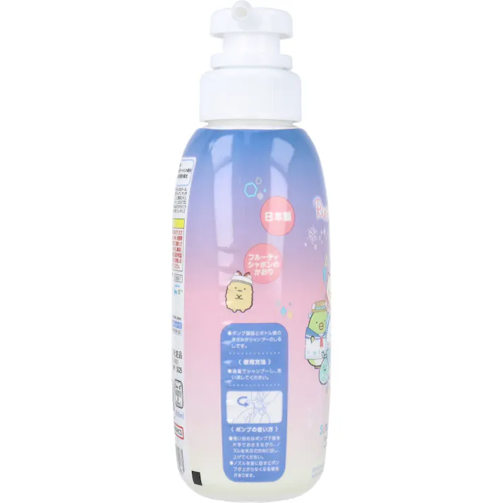 【10点まとめ買い】リンスインシャンプー すみっコぐらし フルーティシャボンのかおり 300mL × 10点 すみっコぐらしの「リンスインシャンプー」が登場! 地肌にやさしい弱酸性で、お子様も安心してご使用いただけます。 【送料込み】