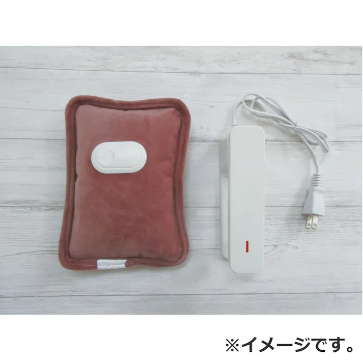 【2点まとめ買い】蓄熱式湯たんぽ mini warmer ミニウォーマー アズキ × 2点 なめらか素材で気持ちいい!カバーなしで蓄熱後すぐ使える! 面倒なお湯の交換不要! 【送料込み】