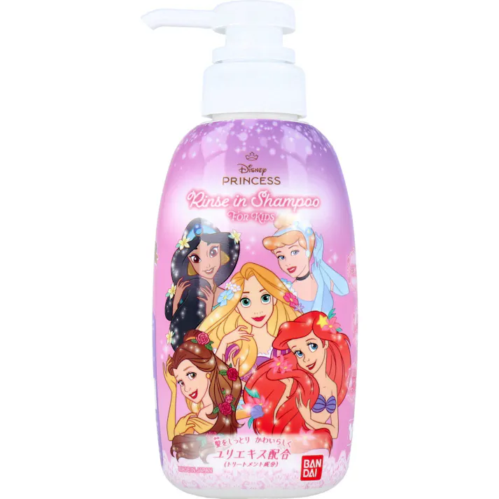 リンスインシャンプー ディズニープリンセス フレッシュフローラルのかおり 300mL × 1点 髪をしっとりかわいらしく。 頭皮の汗もすっきり。 【送料込み】