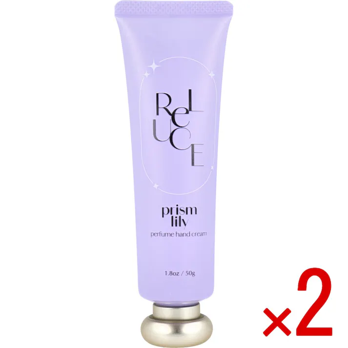 【2点まとめ買い】リルーチェ パフュームハンドクリーム プリズムリリー 50g × 2点 褒められ清楚なあの香り。 ハリ感ぷるん肌。 【送料込み】