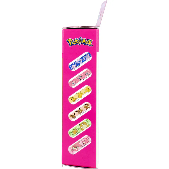 【6点まとめ買い】ケアリーヴ 防水タイプ ポケットモンスター cute ジュニアサイズ 18枚入 × 6点 素肌タッチの防水救急絆創膏。 水を通さず、肌の動きにやさしくフィット。 【送料込み】