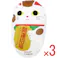【3点まとめ買い】和せっけん 招き猫 180g × 3点 訪日外国人に向けたお土産用の石鹸です。 フレグランスソープ Green tea aroma 【送料込み】