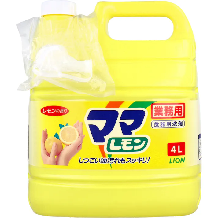 業務用 ママレモン 4L × 1点 しつこい油汚れもスッキリ! 油汚れに強く、洗いあがりさっぱり。 【送料込み】