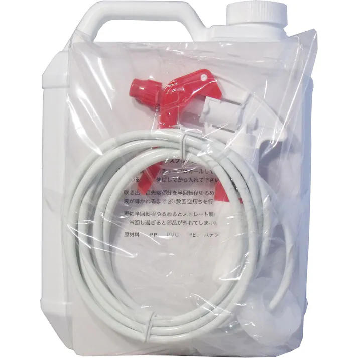 屋外用 コケカビ取り 4Lタイプ 噴射ノズル付き × 1点 建造物についた美観を損なう青ゴケを簡単除去! 置いたままスプレーOK!4m噴射ノズル・2mコード付き! 【送料込み】