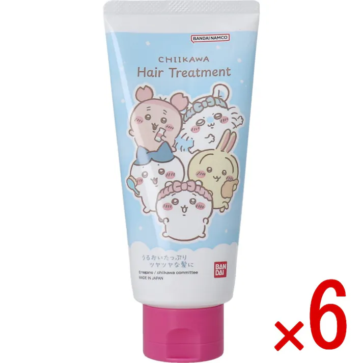 【6点まとめ買い】ヘアトリートメント ちいかわ スイートシャボンのかおり 115g × 6点 うるおいたっぷりツヤツヤな髪に。 お子様の髪にも使えます。 【送料込み】