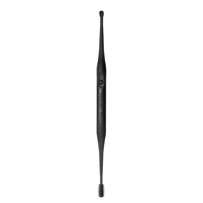 【6点まとめ買い】お玉のような耳かき 2WAY ブラック G-2174 × 6点 しなやかにフィットして心地よい 丸洗いOK!衛生的♪ 【送料込み】