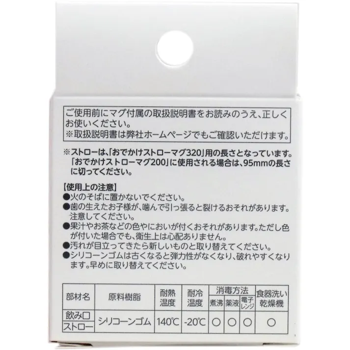 【3点まとめ買い】リッチェル マグ用ストローセット S-2 × 3点 おでかけストローマグ用のストローパーツです。 リッチェル「おでかけストローマグ」専用パーツです。 【送料込み】