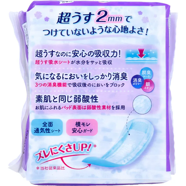 【3点まとめ買い】リフレ 超うす安心パッド 多い時も安心用 20枚入 × 3点 超うす2mmで つけていないような心地よさ! リフレの独自技術を活かした超うす吸収体で、驚きのうすさと高い吸収性能を両立。 【送料込み】