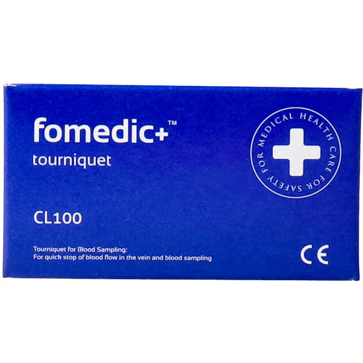 【10点まとめ買い】フォーメディックプラス ワンタッチ駆血帯 CL100 ピンク × 10点 ワンタッチ操作で簡単着脱! 体に食い込みにくい幅広バンドを採用! 【送料込み】