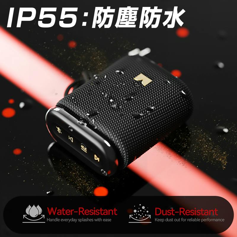 MONSTER MS62131(BL) Blaster Pebble ワイヤレス Bluetooth ポータブル