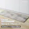 サンゲツ 拭ける キッチンマット 抗菌 120×45cm HMT-113-S 幾何学模様 マルチカラー