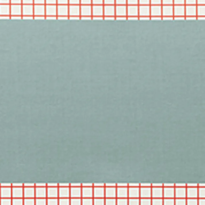 サンゲツ 拭ける キッチンマット ラウンドラティス 抗菌 120×45cm HMT-108-S レトロ ポップ 格子模様 チェック レッド グリーン