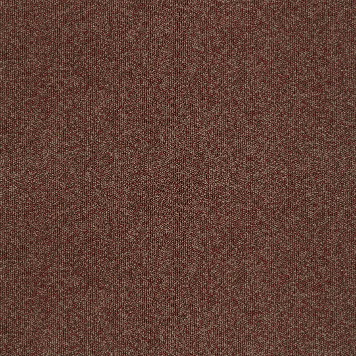 【ケース単位】サンゲツ タイルカーペット ZX 無地柄 1ケース 20枚入 50×50cm 50cm角 正方形 防炎 制電 ペット 無地 パネルカーペット ZX-1451 ZX1451 ブラウン レッド